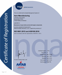 NQA Certificate of Registration 2018